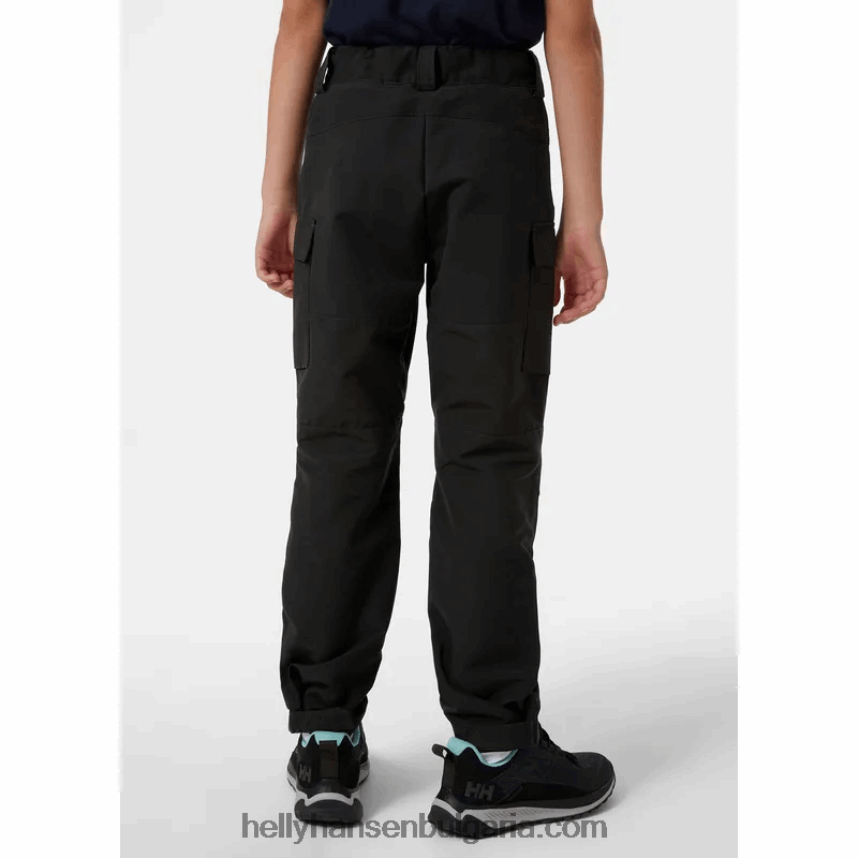 деца туристически панталон Marka за юноши 80V22D2468 азурит/лав зелено Helly-Hansen