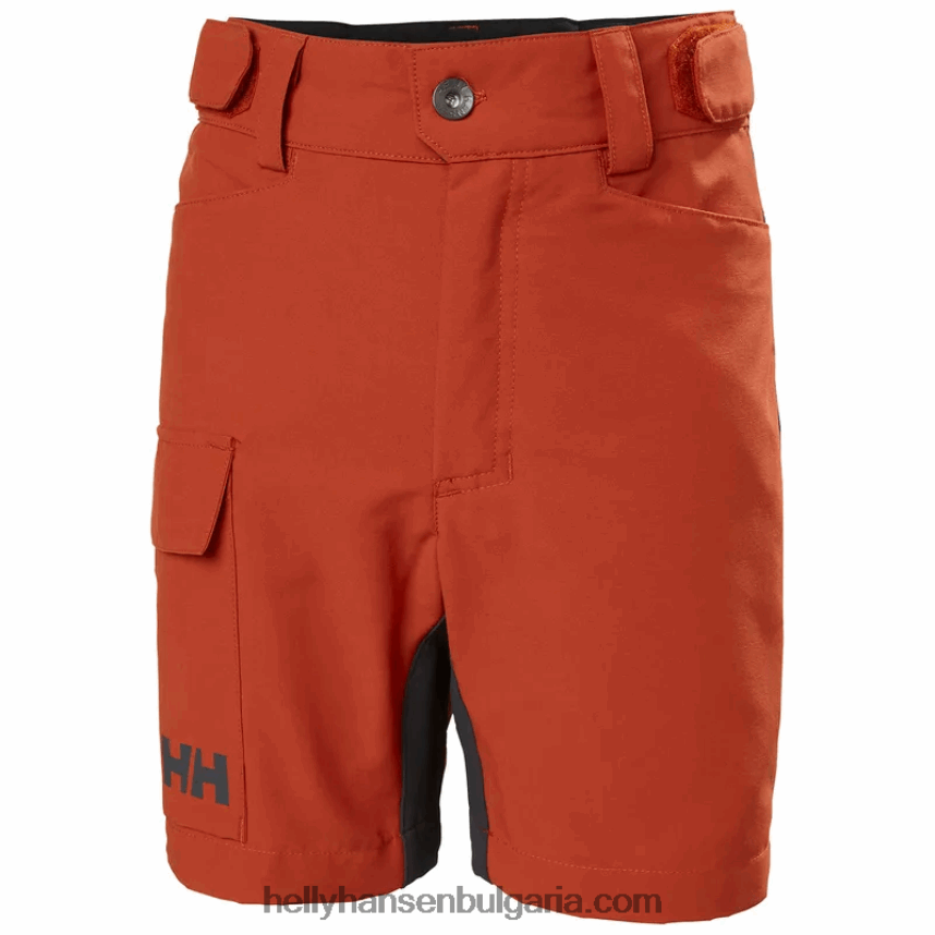 деца шорти marka tur за юноши 80V22D2774 смърч/морски флот Helly-Hansen