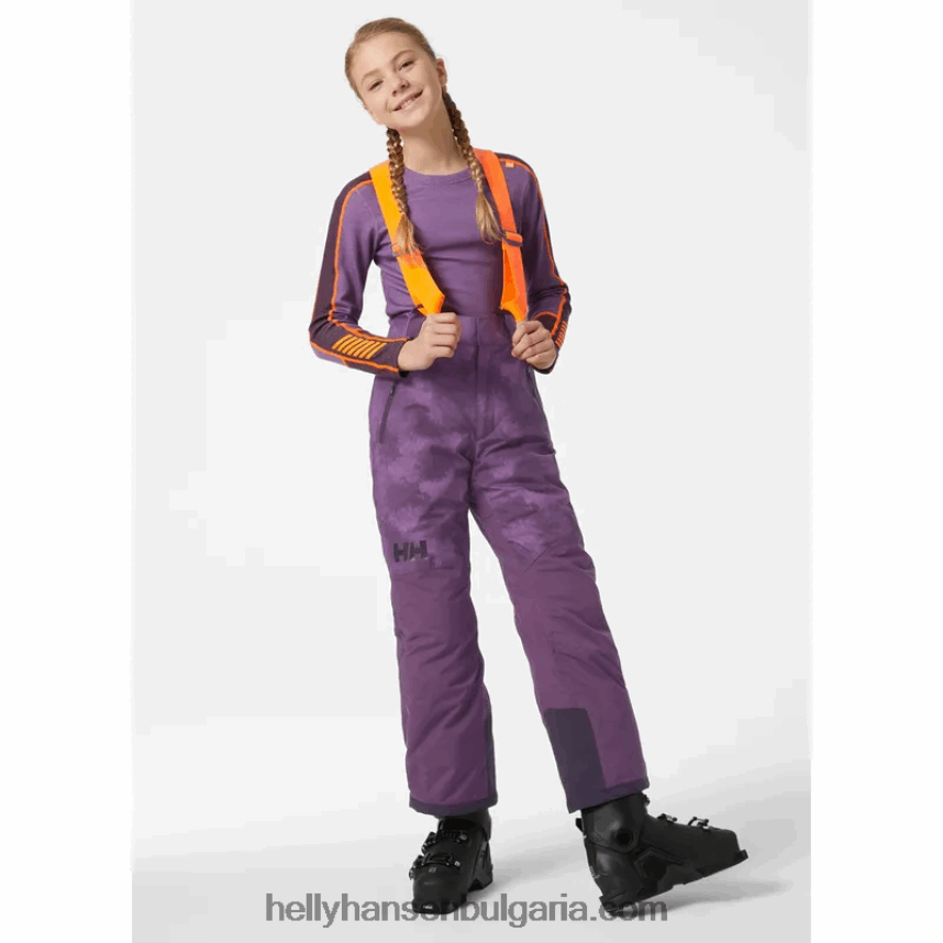 деца юношески ски панталони no limits 2.0 80V22D2451 малахит Helly-Hansen