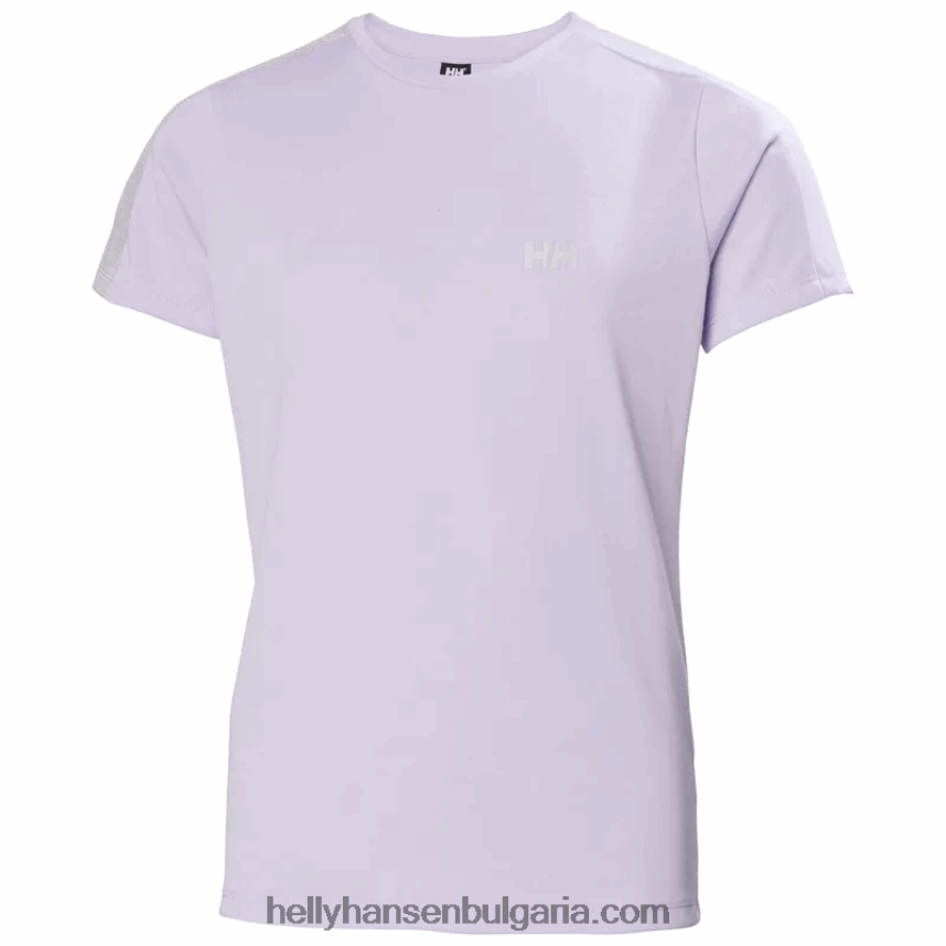 деца активна техническа тениска за юноши 80V22D2512 тревожно червено/сиво меланг/морско синьо Helly-Hansen