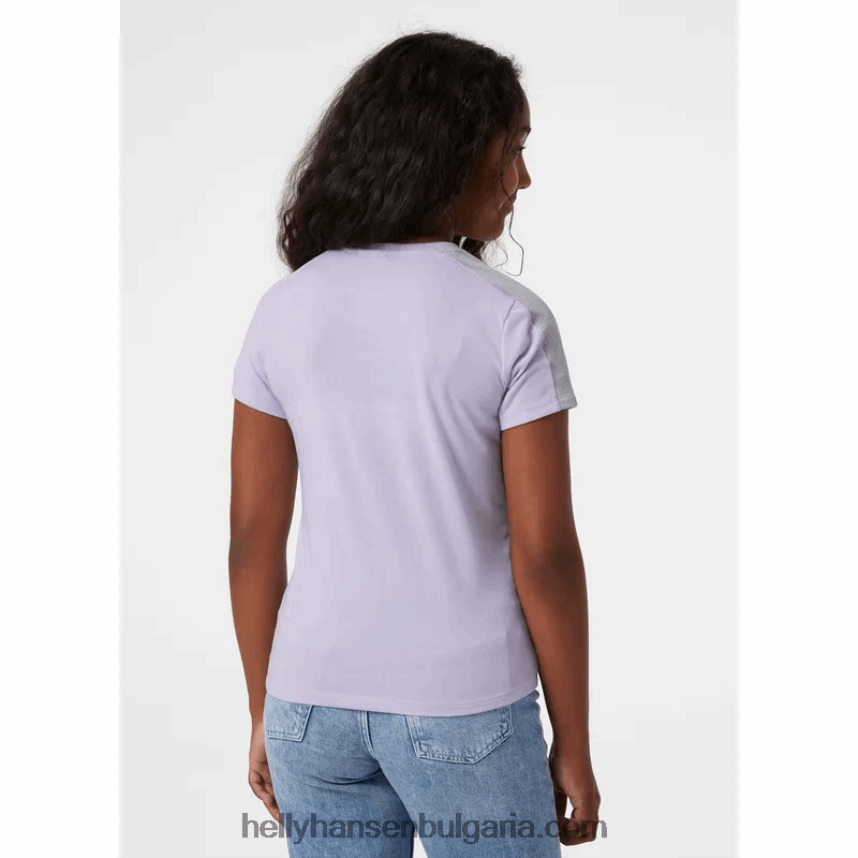 деца активна техническа тениска за юноши 80V22D2512 тревожно червено/сиво меланг/морско синьо Helly-Hansen