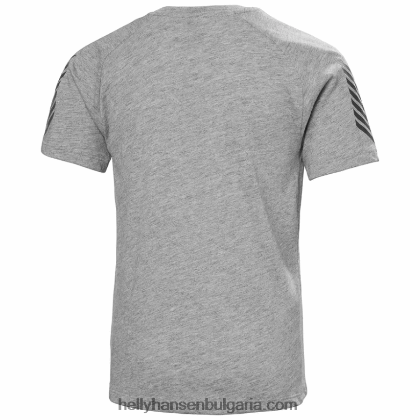 деца техническа тениска за юноши 80V22D2572 прасковено ехо/азурит Helly-Hansen