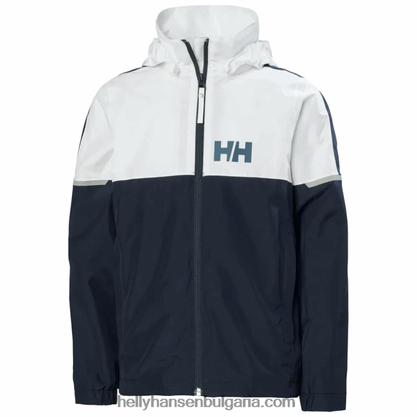 деца юноши активно яке 2.0 дъждовно яке 80V22D2769 черен Helly-Hansen