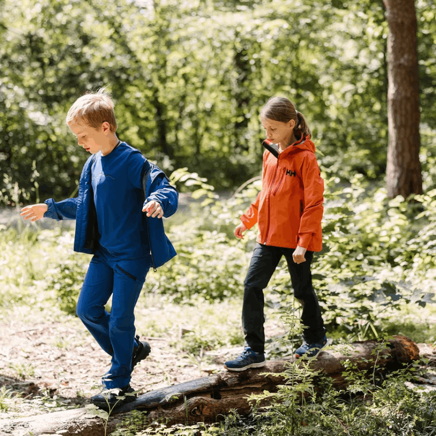 деца 3-слойно яке за юноши Fusion Lab 80V22D2551 теракота/дълбок фиорд Helly-Hansen