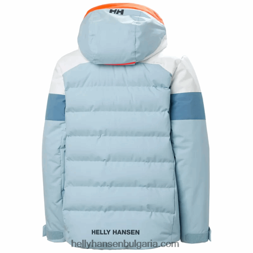 деца юношеско диамантено ски яке 80V22D2383 натрошена гра Helly-Hansen