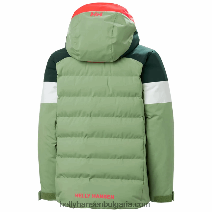 деца юношеско диамантено ски яке 80V22D2384 натрошена гра Helly-Hansen