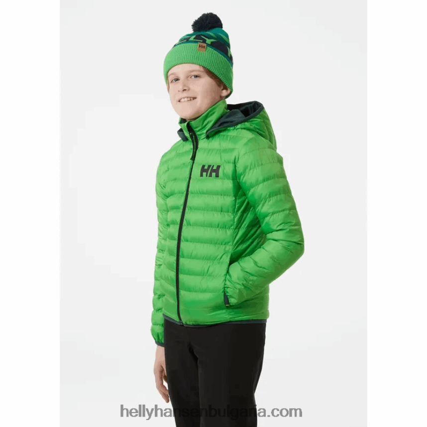 деца безкрайно изолиращо яке за юноши 80V22D2403 синя мъгла Helly-Hansen