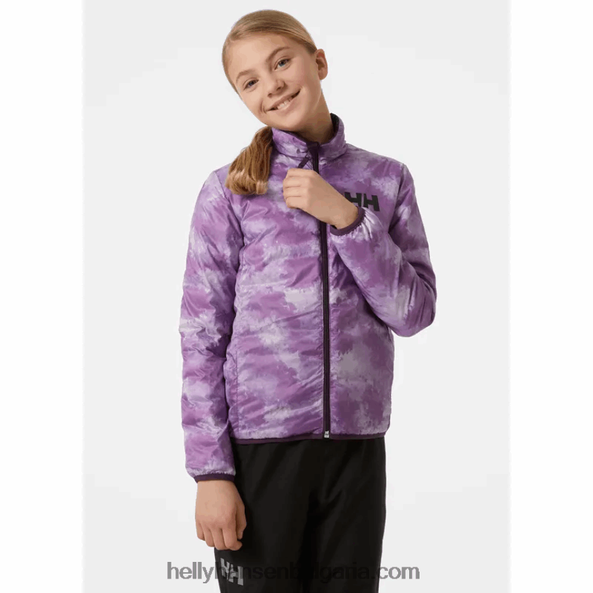 деца безкрайно изолиращо яке за юноши 80V22D2404 детелина Helly-Hansen