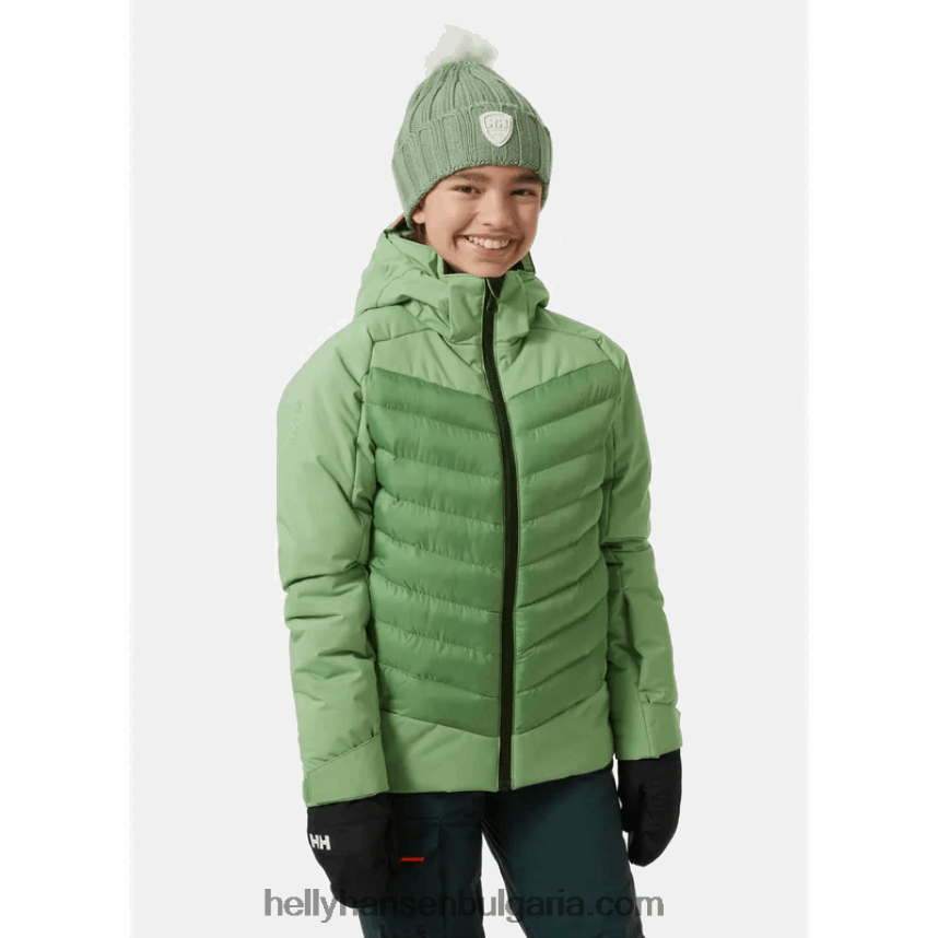 деца спокойно ски яке за юноши 80V22D2411 аметист/бебешка войска Helly-Hansen