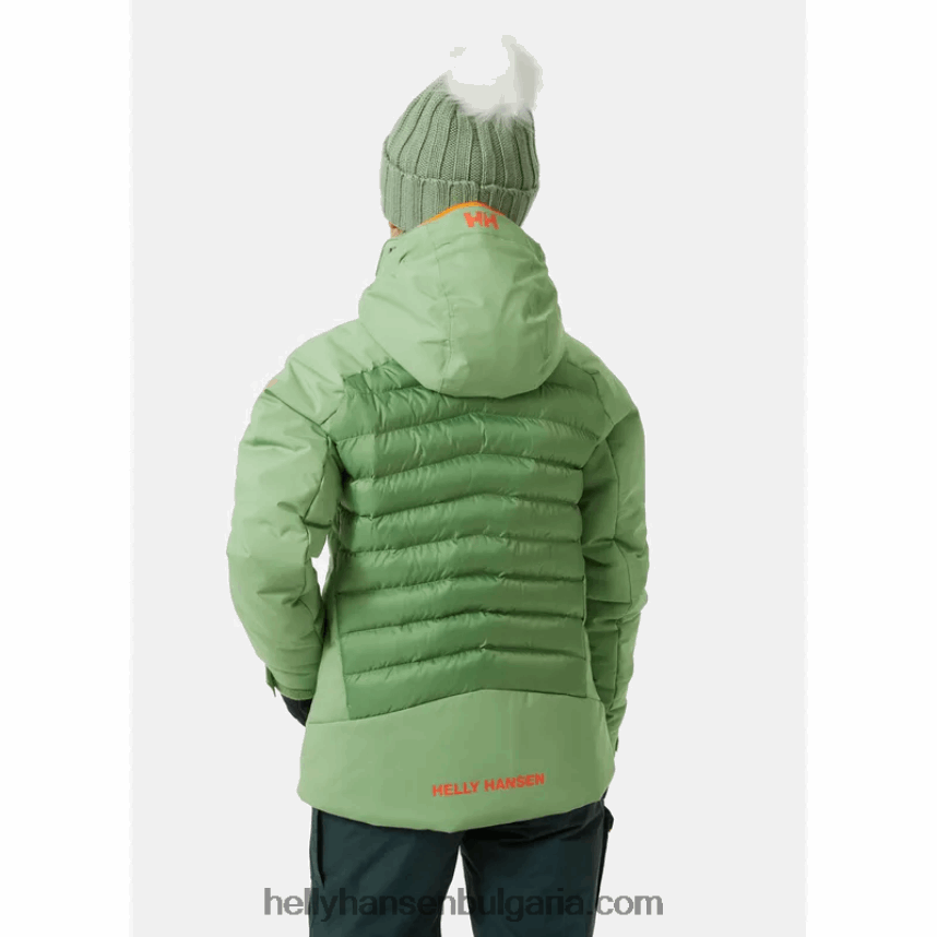 деца спокойно ски яке за юноши 80V22D2411 аметист/бебешка войска Helly-Hansen