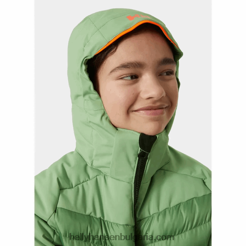 деца спокойно ски яке за юноши 80V22D2411 аметист/бебешка войска Helly-Hansen