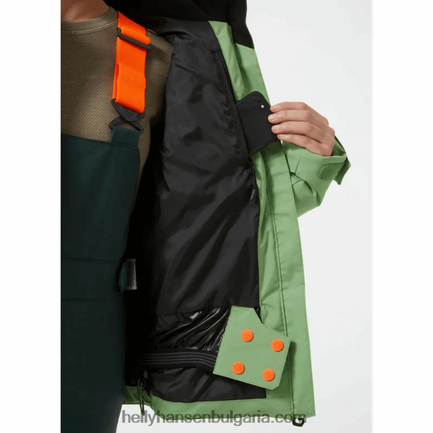 деца спокойно ски яке за юноши 80V22D2411 аметист/бебешка войска Helly-Hansen