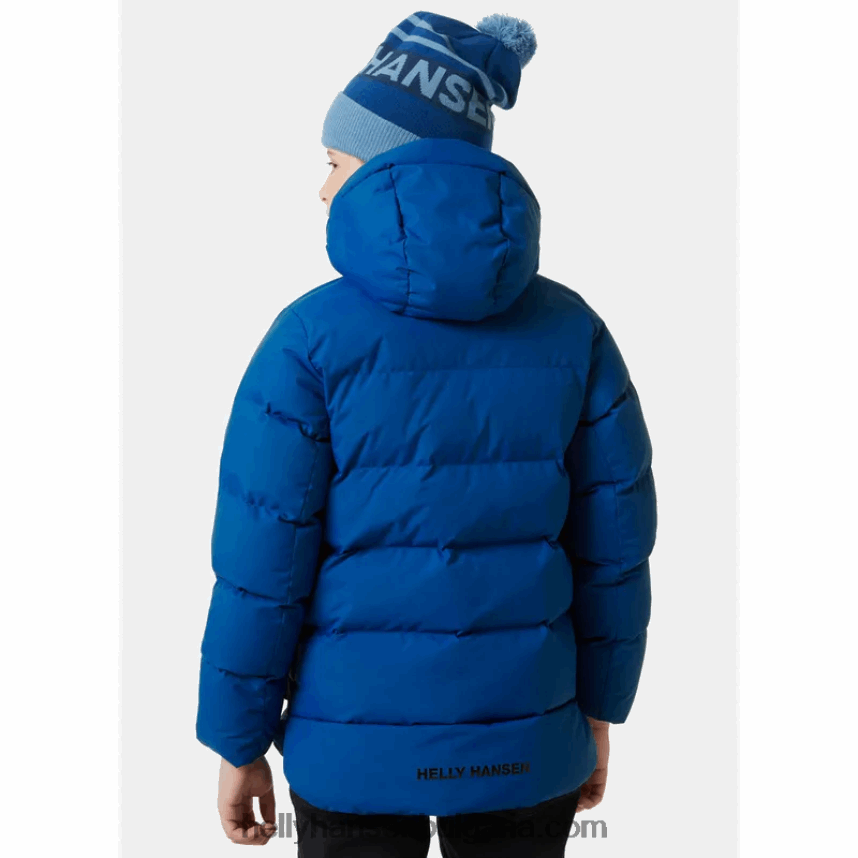 деца юношеска градска пухкава зимна парка 80V22D2415 черен Helly-Hansen