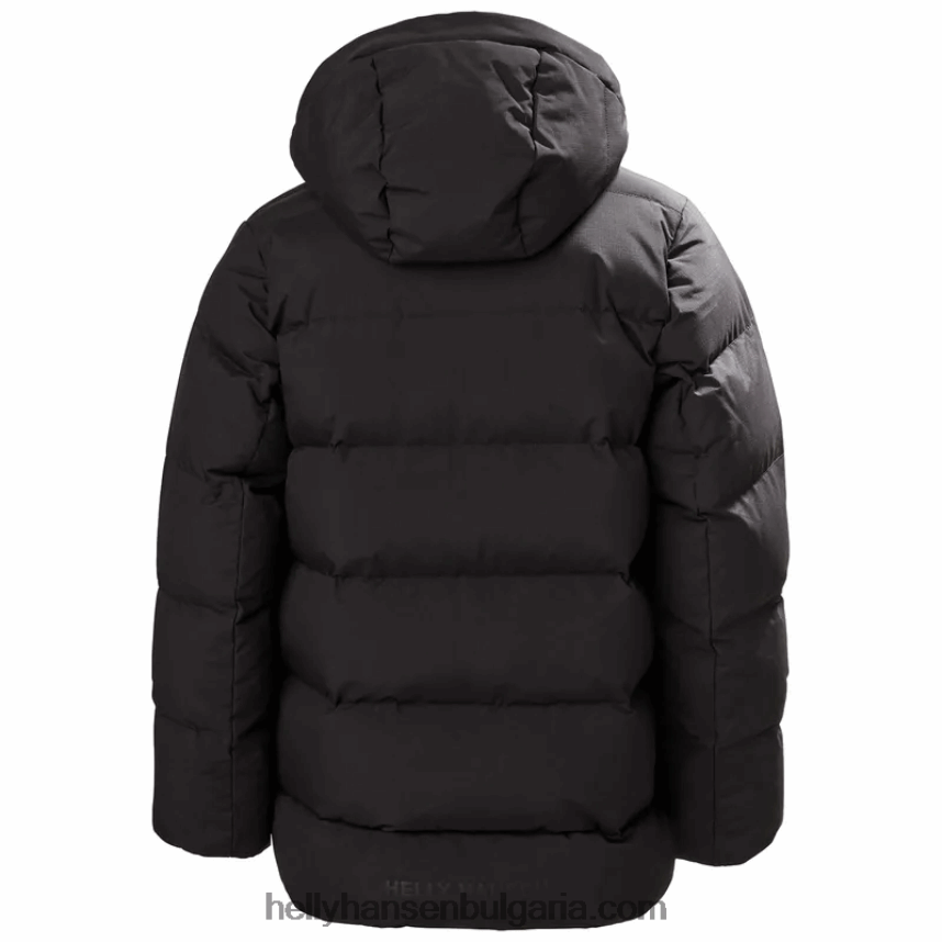 деца юношеска градска пухкава зимна парка 80V22D2416 дълбок фиорд Helly-Hansen