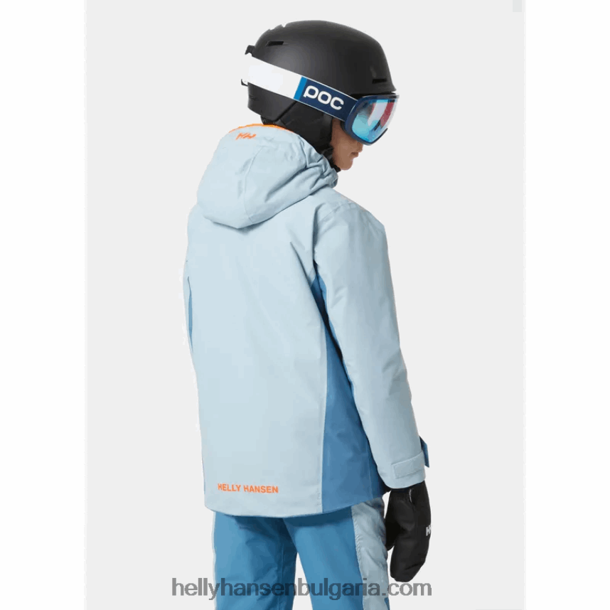 деца ски яке за юноши траверс 80V22D2419 аметист Helly-Hansen