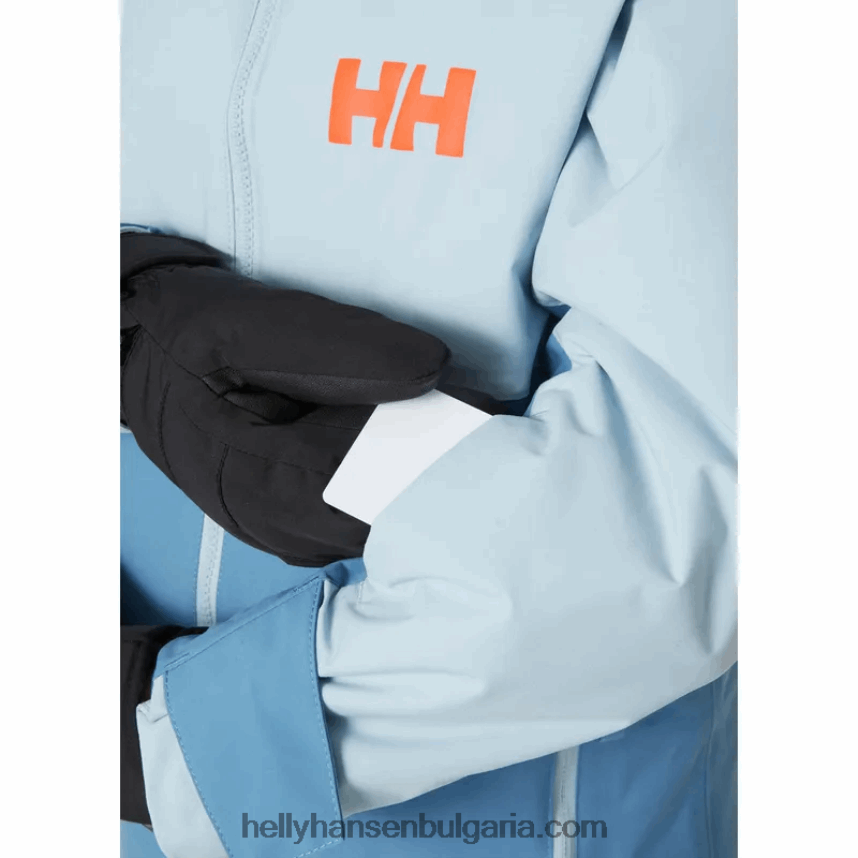 деца ски яке за юноши траверс 80V22D2419 аметист Helly-Hansen