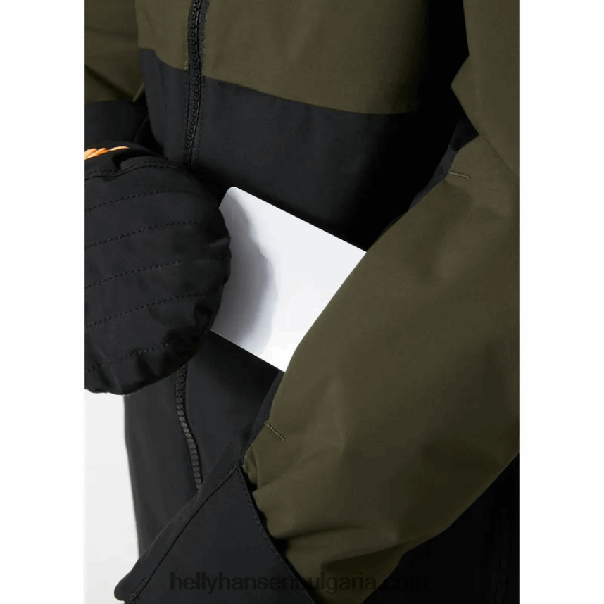 деца ски яке за юноши траверс 80V22D2420 най-тъмен spr Helly-Hansen