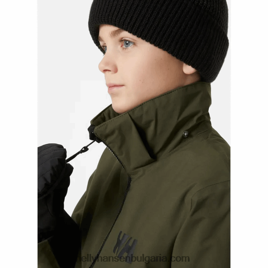 деца ски яке за юноши траверс 80V22D2420 най-тъмен spr Helly-Hansen