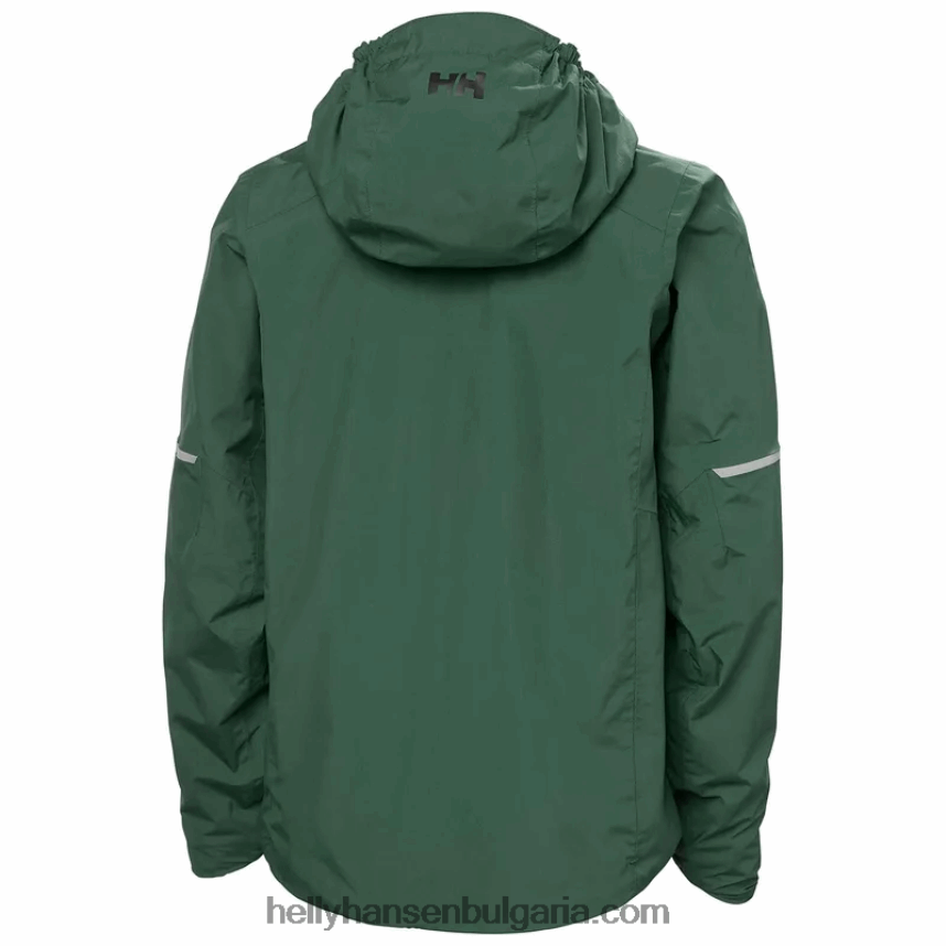 деца юношеско яке за дъжд 80V22D2427 теракота Helly-Hansen