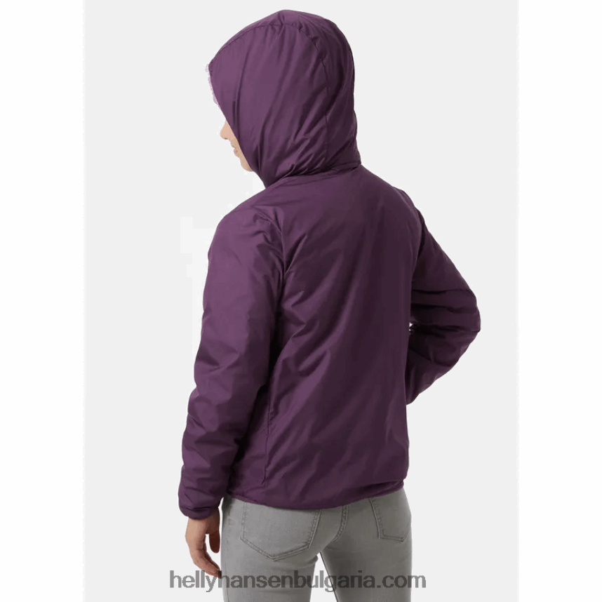 деца реверсивно яке за юноши 80V22D2431 морошка/гора близо Helly-Hansen