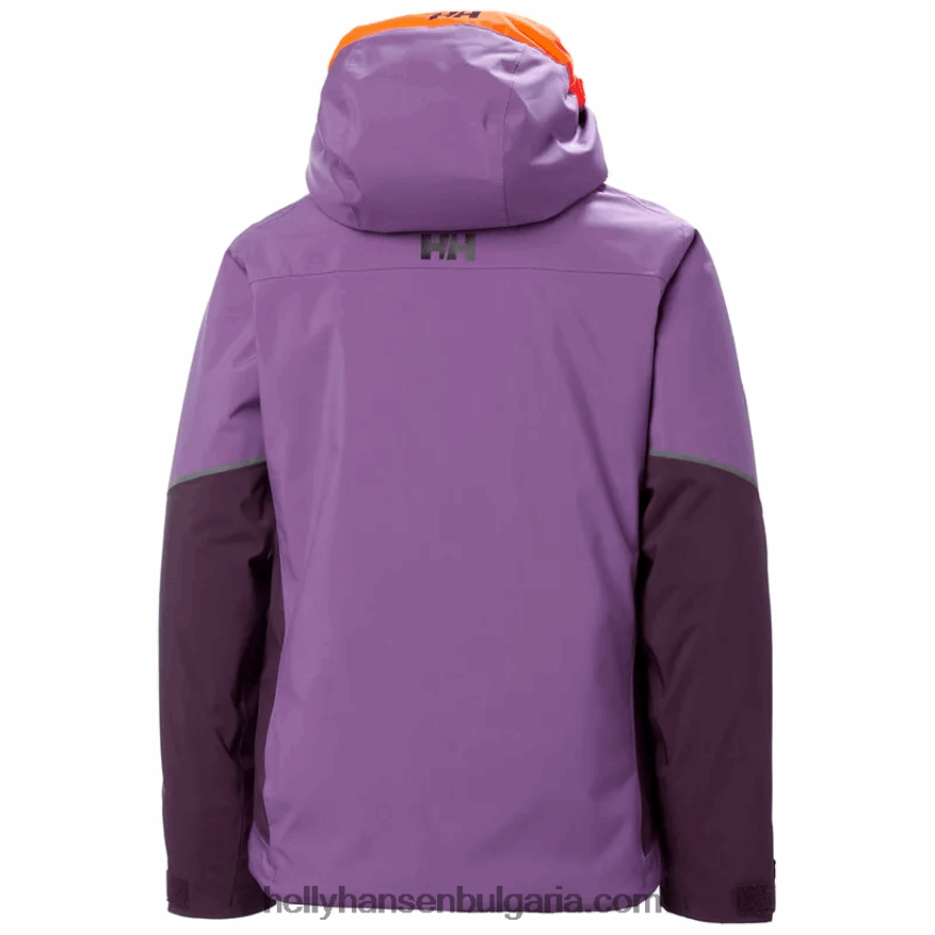 деца ски яке за бижута за юноши 80V22D2436 помощна програма gre/black Helly-Hansen