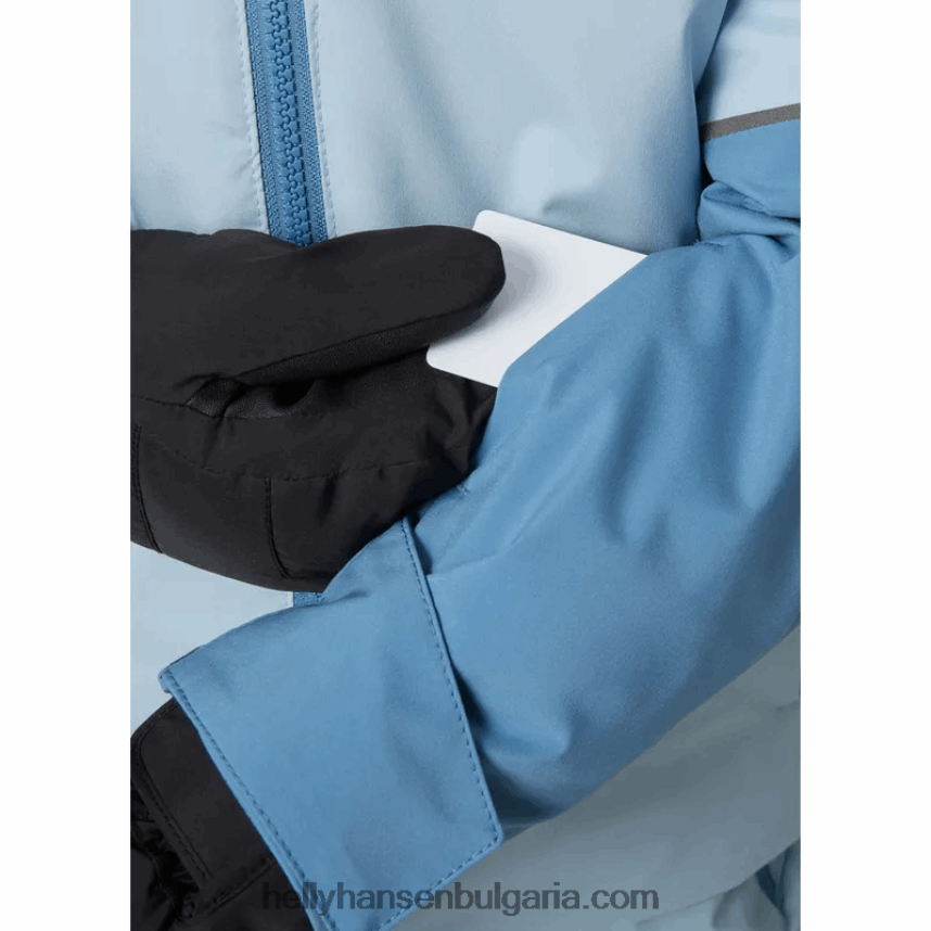 деца ски яке за бижута за юноши 80V22D2437 натрошена гра Helly-Hansen