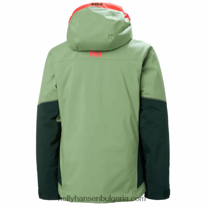 деца ски яке за бижута за юноши 80V22D2438 натрошена гра Helly-Hansen