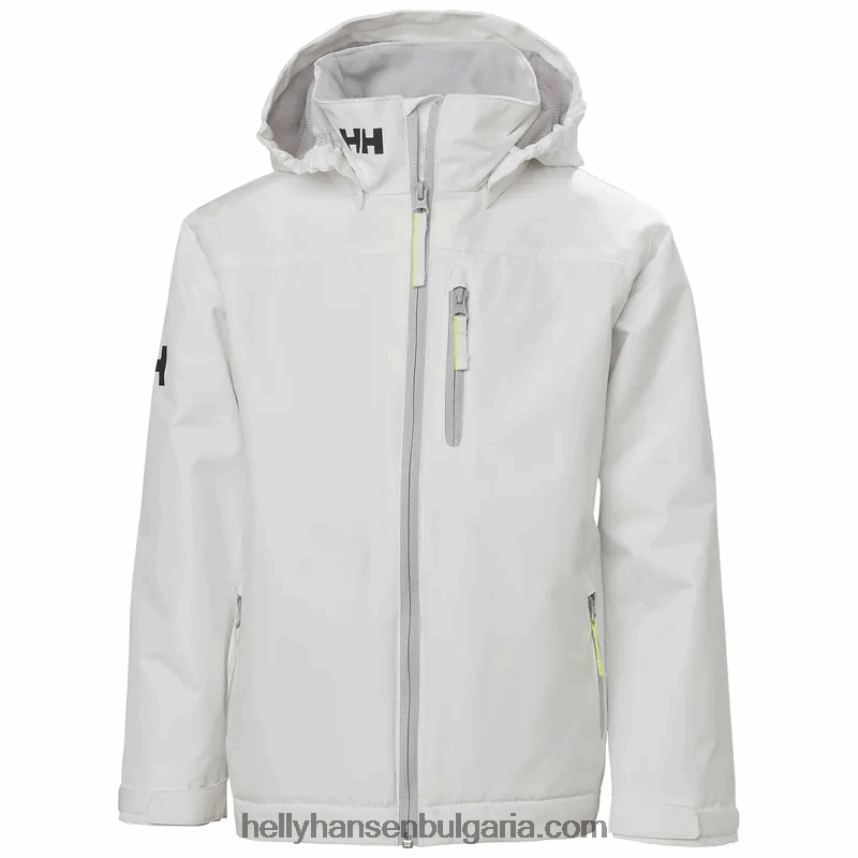 деца среднопластово яке за ветроходство за юноши 80V22D2576 прасковено ехо/азурит/сив меланг Helly-Hansen