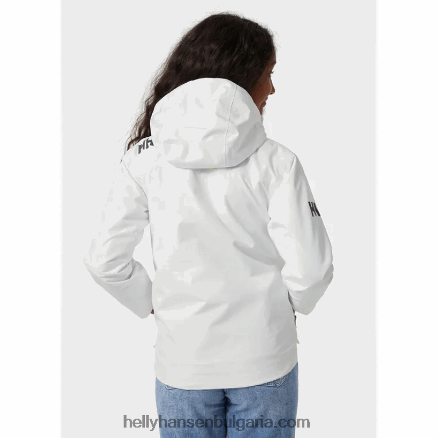 деца среднопластово яке за ветроходство за юноши 80V22D2576 прасковено ехо/азурит/сив меланг Helly-Hansen