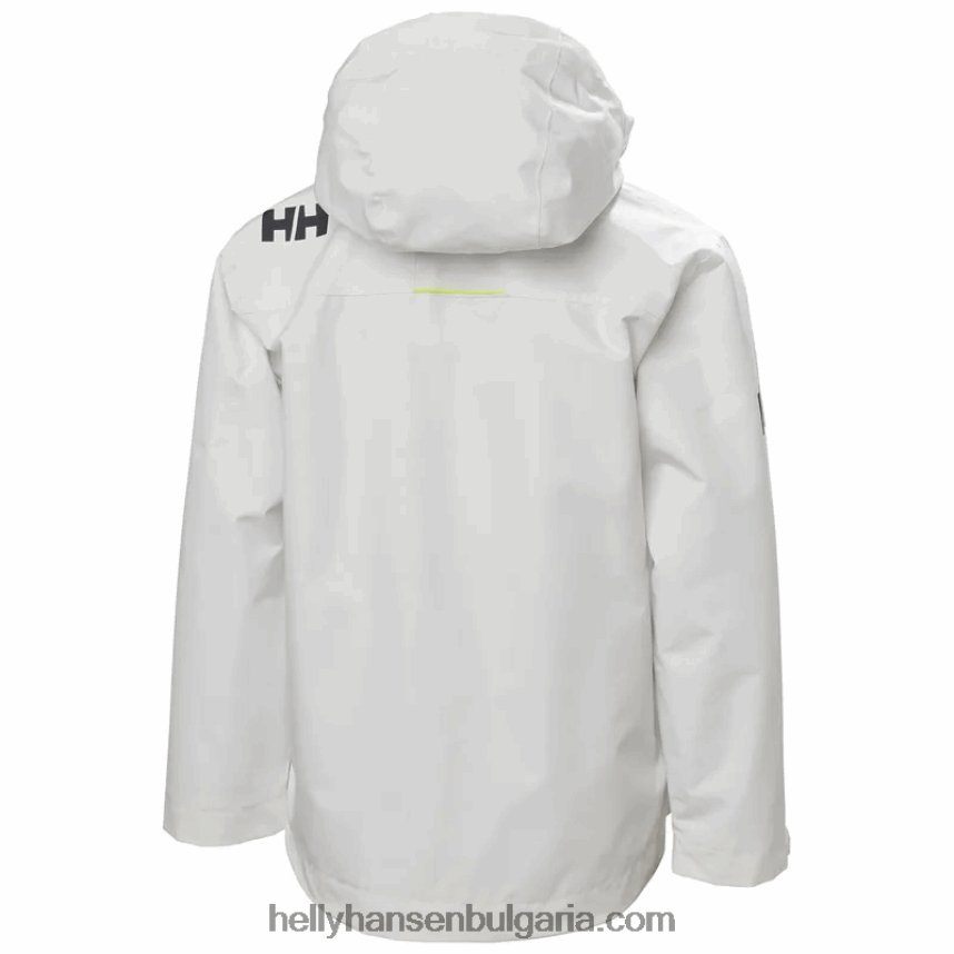 деца среднопластово яке за ветроходство за юноши 80V22D2576 прасковено ехо/азурит/сив меланг Helly-Hansen