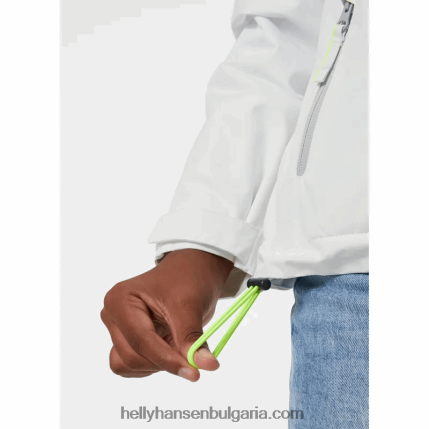 деца среднопластово яке за ветроходство за юноши 80V22D2576 прасковено ехо/азурит/сив меланг Helly-Hansen