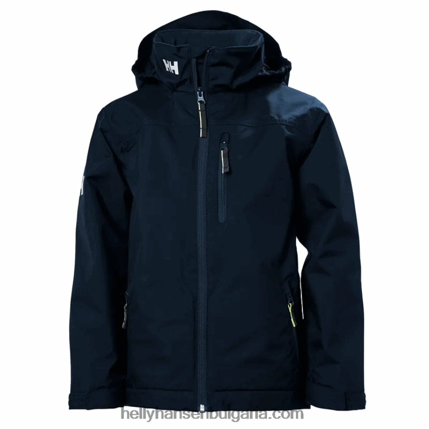 деца среднопластово яке за ветроходство за юноши 80V22D2577 бяло Helly-Hansen