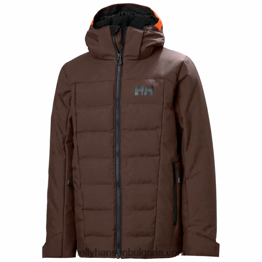 деца юношеско рисково ски яке 80V22D2746 малахит/аметист Helly-Hansen