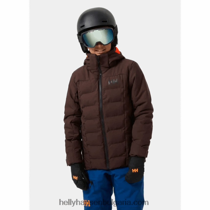 деца юношеско рисково ски яке 80V22D2746 малахит/аметист Helly-Hansen