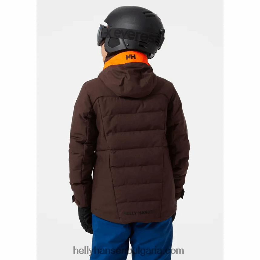 деца юношеско рисково ски яке 80V22D2746 малахит/аметист Helly-Hansen