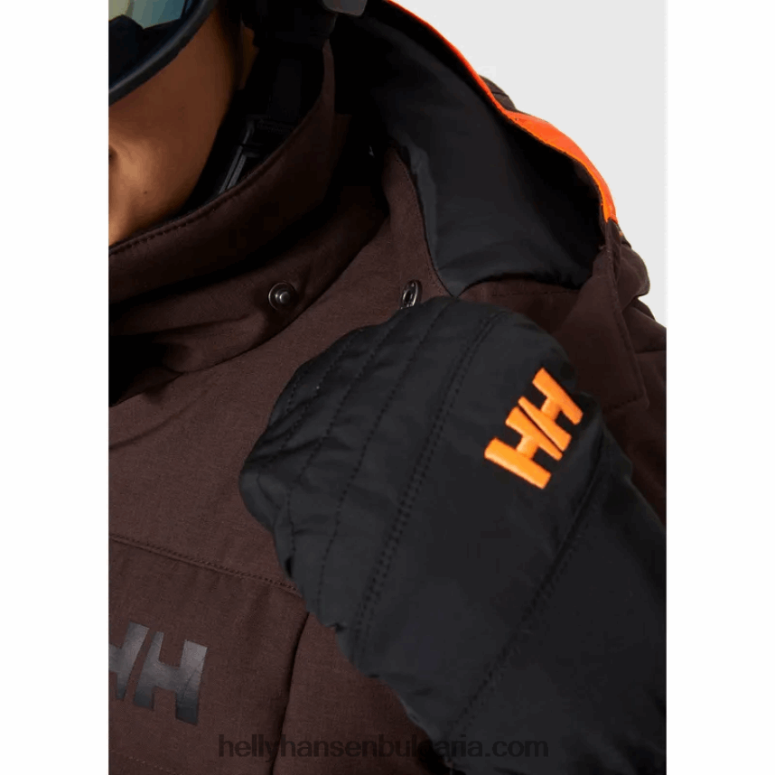 деца юношеско рисково ски яке 80V22D2746 малахит/аметист Helly-Hansen