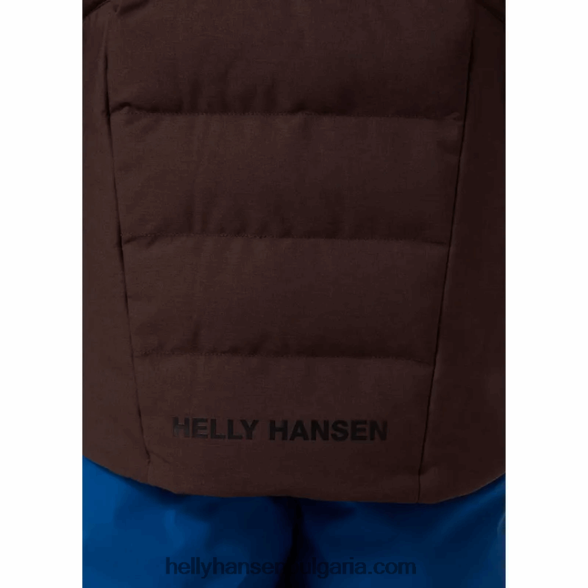 деца юношеско рисково ски яке 80V22D2746 малахит/аметист Helly-Hansen