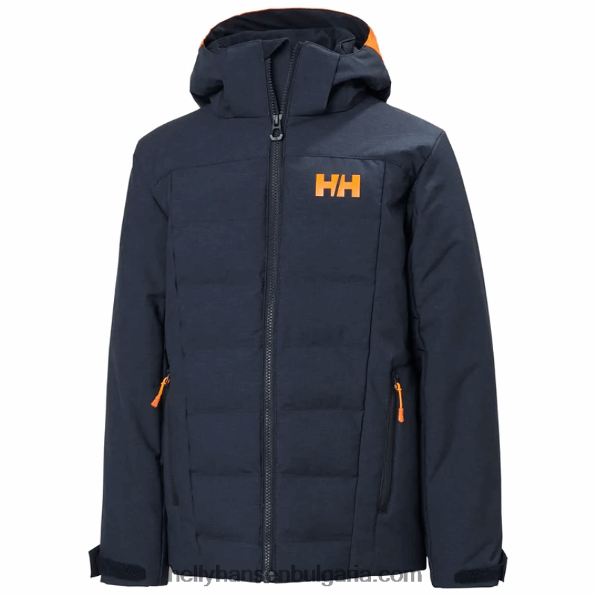 деца юношеско рисково ски яке 80V22D2747 аметист/троен espr Helly-Hansen