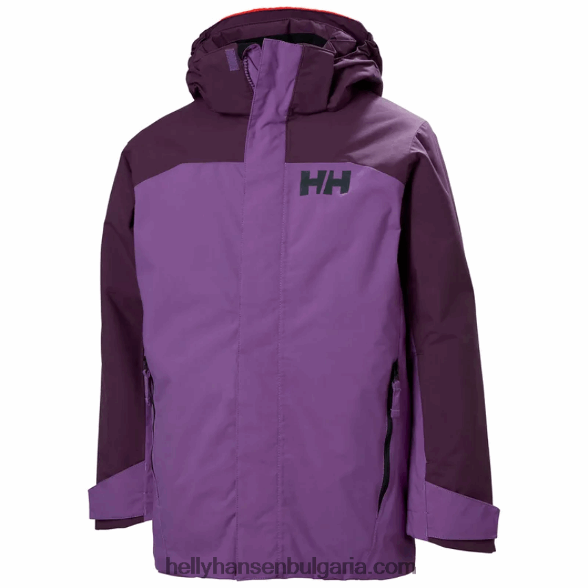 деца ски яке за юноши 80V22D2748 троен espr/морски Helly-Hansen