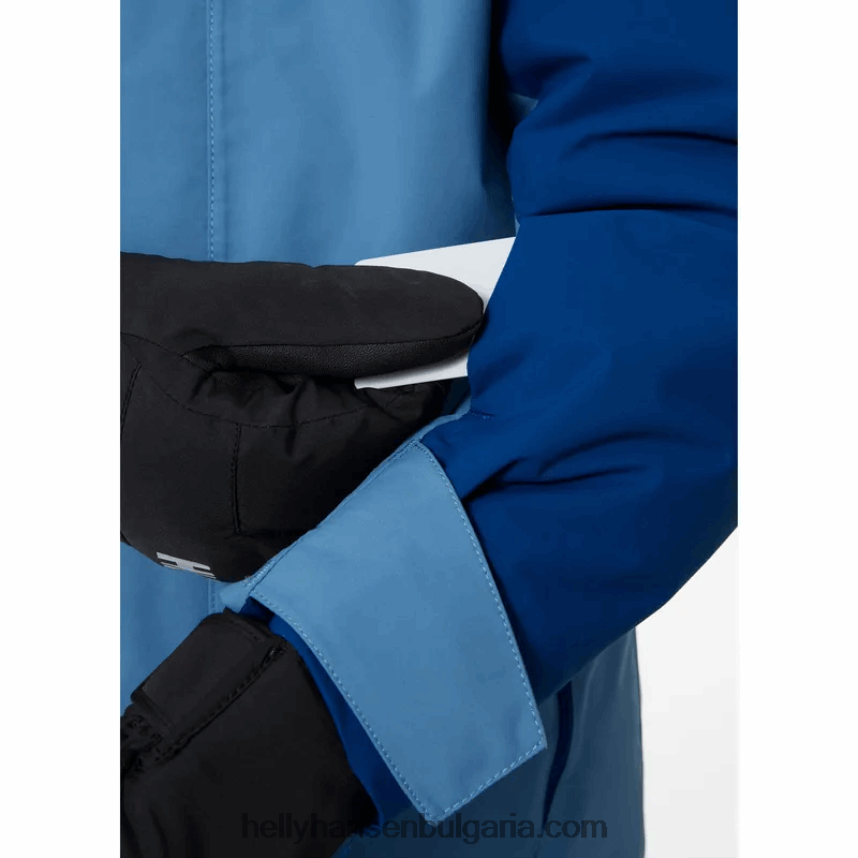 деца ски яке за юноши 80V22D2749 натрошена гра Helly-Hansen