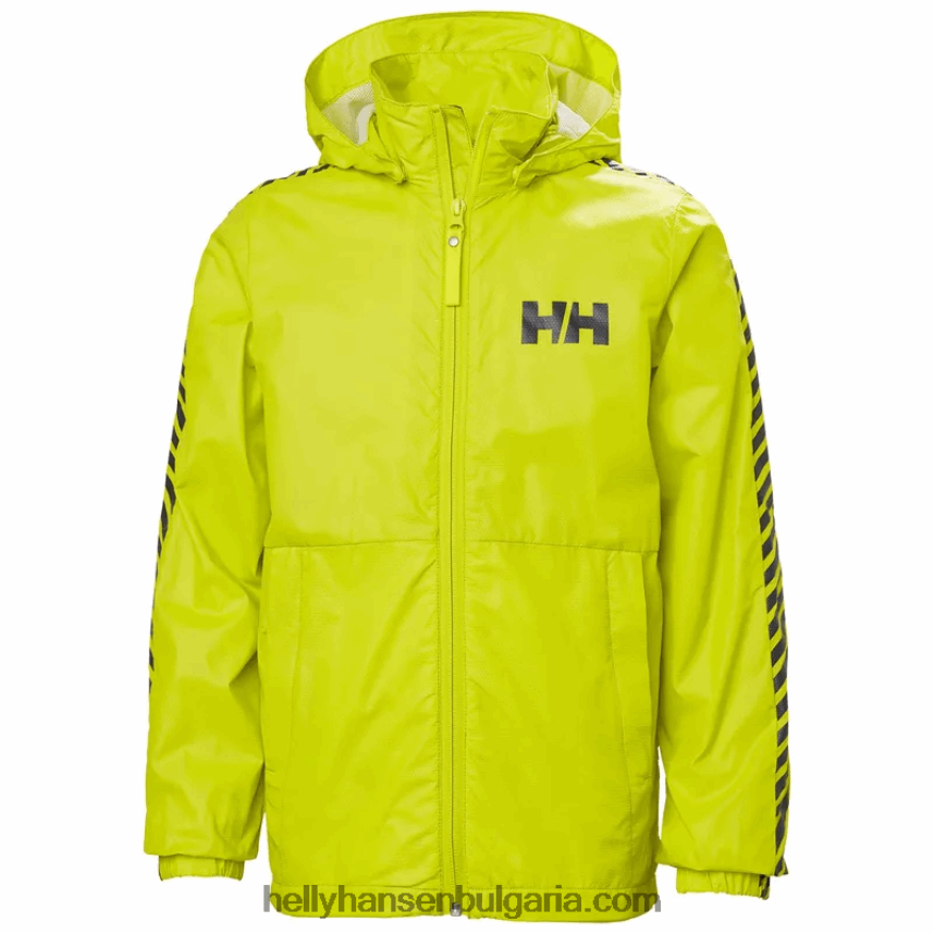деца юношеско райе яке за вятър 80V22D2809 вечерно синьо/черно Helly-Hansen