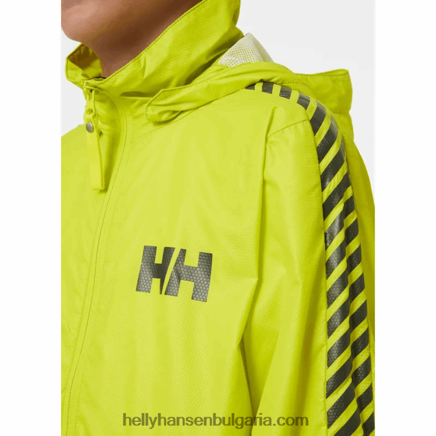 деца юношеско райе яке за вятър 80V22D2809 вечерно синьо/черно Helly-Hansen