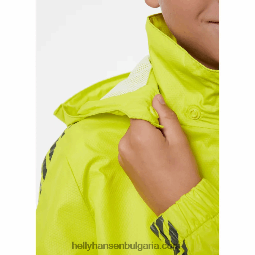 деца юношеско райе яке за вятър 80V22D2809 вечерно синьо/черно Helly-Hansen