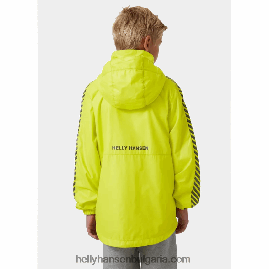 деца юношеско райе яке за вятър 80V22D2809 вечерно синьо/черно Helly-Hansen