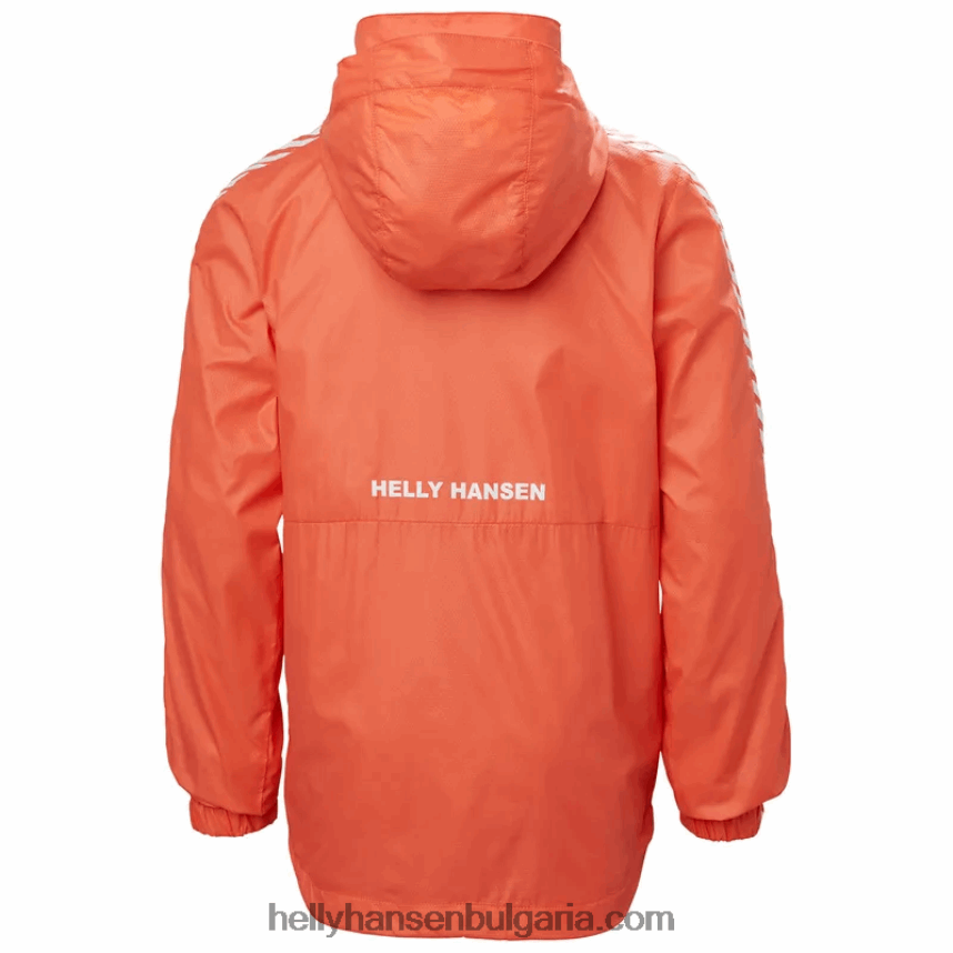 деца юношеско райе яке за вятър 80V22D2810 сладък лайм Helly-Hansen