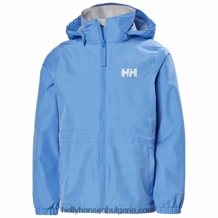 деца юношеско яке Celeste за дъжд 80V22D2553 теракота/дълбок фиорд Helly-Hansen