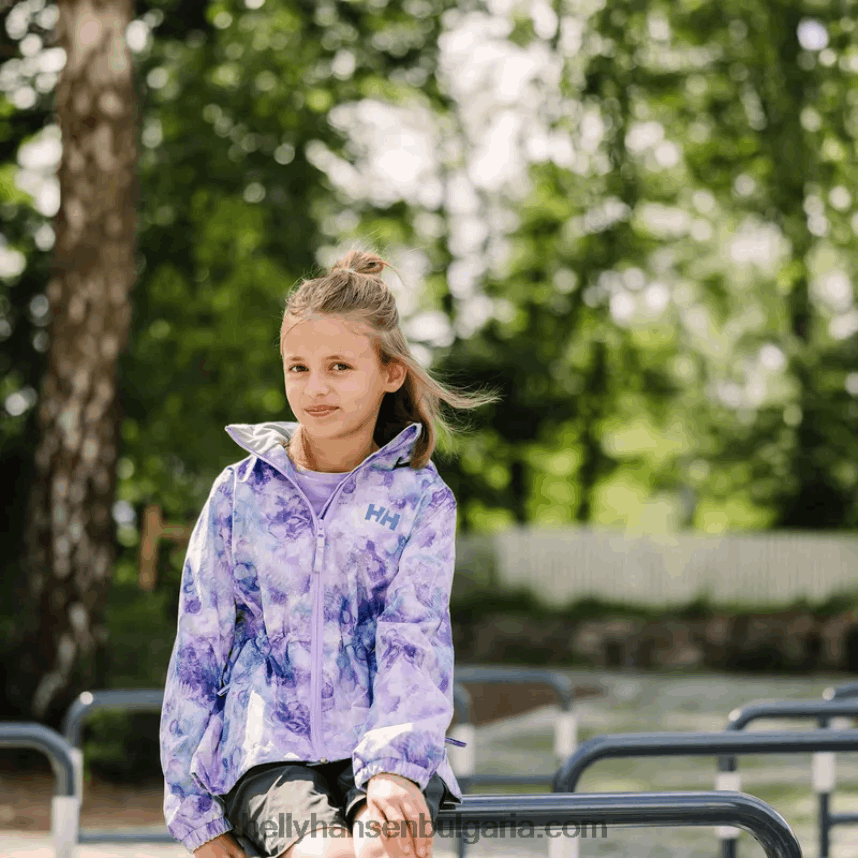 деца юношеско яке Celeste за дъжд 80V22D2554 скаген синьо Helly-Hansen