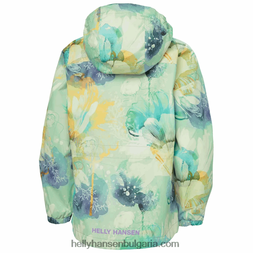 деца юношеско яке Celeste за дъжд 80V22D2556 хедър аоп/праскова ехо Helly-Hansen