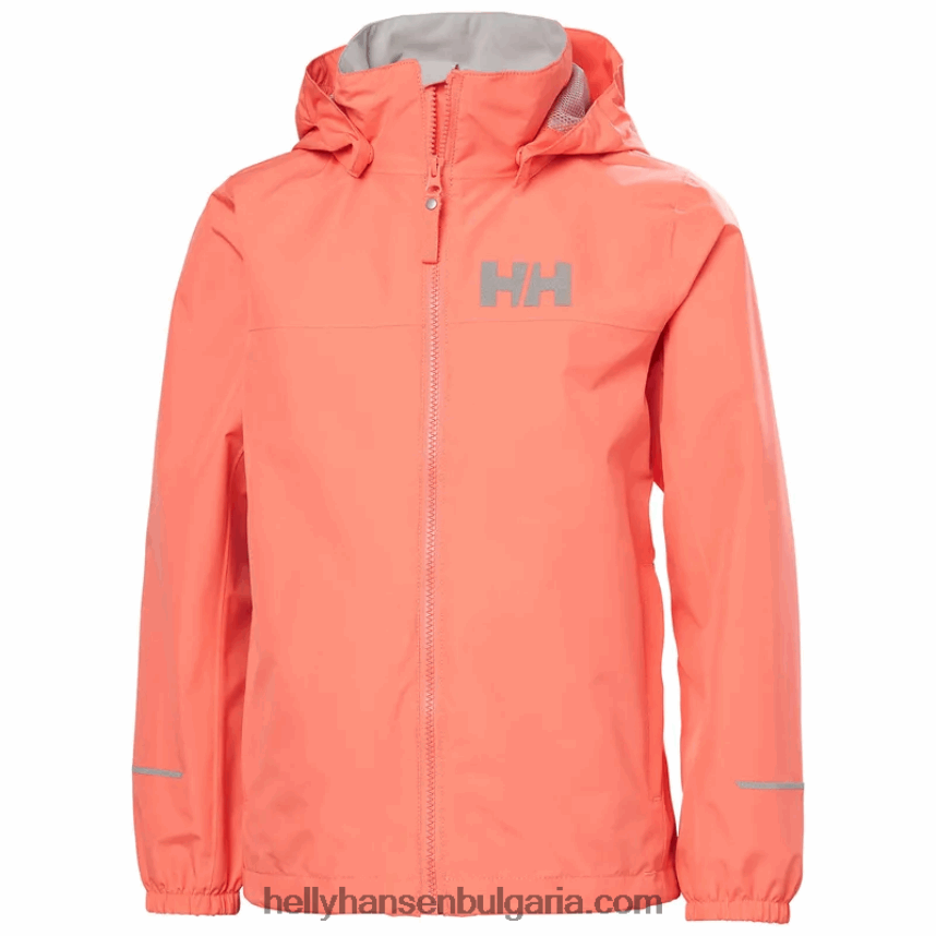 деца юношеско водоустойчиво яке Juell 80V22D2563 етерично y/черно Helly-Hansen