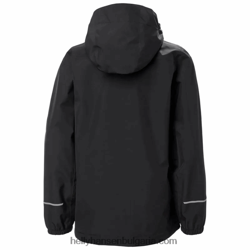 деца юношеско водоустойчиво яке Juell 80V22D2565 прасковено ехо/дълбок фиорд Helly-Hansen